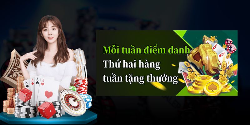 Sự kiện ưu đãi điểm danh hàng tuần từ 69VN